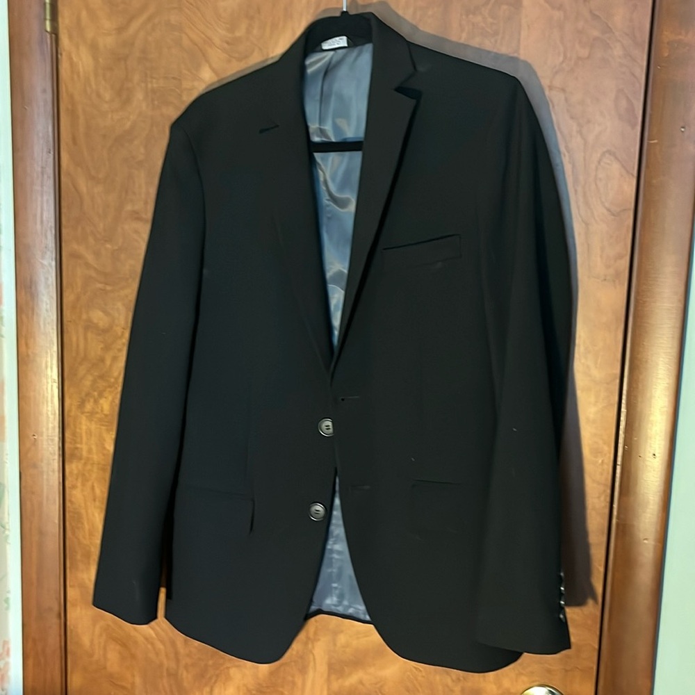 Black suit jacket